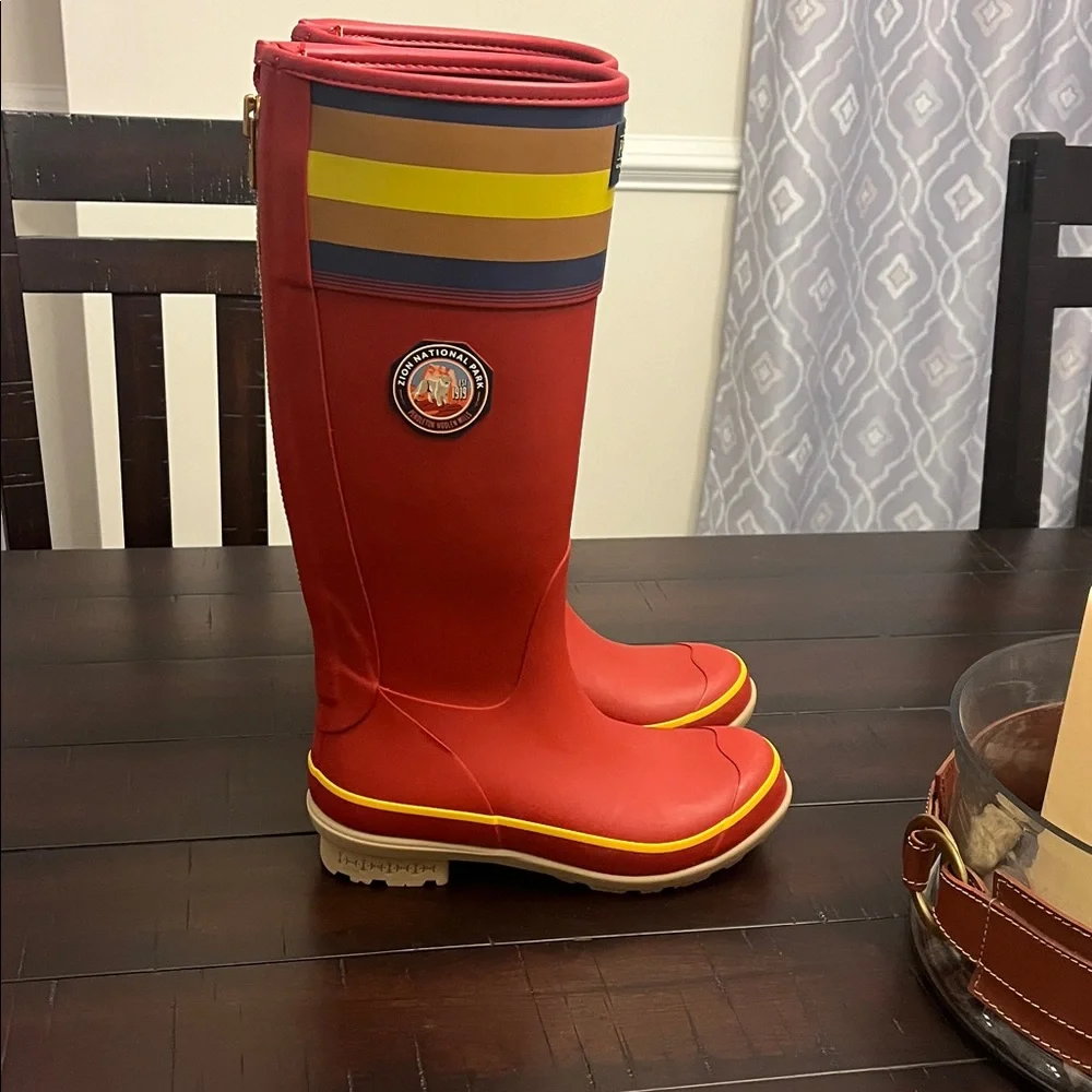 Pendleton Zion National Park Tall Rain Boots Women’s Size 6